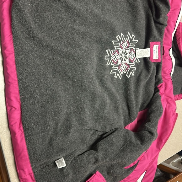 Covington Pink with white stripe size XL winter coat - Picture 16 of 16